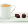 Tasse à thé rond ivoire porcelaine vitrifiée Fine Dine - RAK Outlet