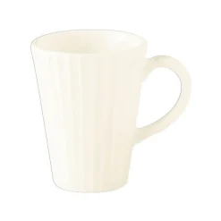 Tasse à thé rond ivoire porcelaine vitrifiée 20 cl Ø 8 cm Metropolis - RAK Outlet