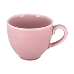 Tasse à thé rond rose porcelaine vitrifiée 23 cl Ø 8,5 cm Vintage - RAK Best