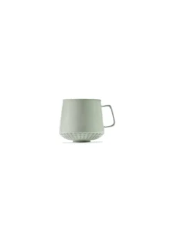 SERAX Tasse à thé rond vert porcelaine bone china Ø 8,4 cm Nido Clearance