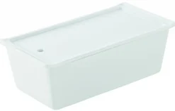 REVOL Terrine rectangulaire blanc porcelaine culinaire 24,2x11,4 cm Les Essentiels Sale
