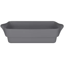 RAK Terrine rectangulaire gris porcelaine vitrifiée 24x10 cm Chefs Fusion