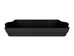 RAK Terrine rectangulaire noir porcelaine vitrifiée 47x24,5 cm Chefs Fusion Online