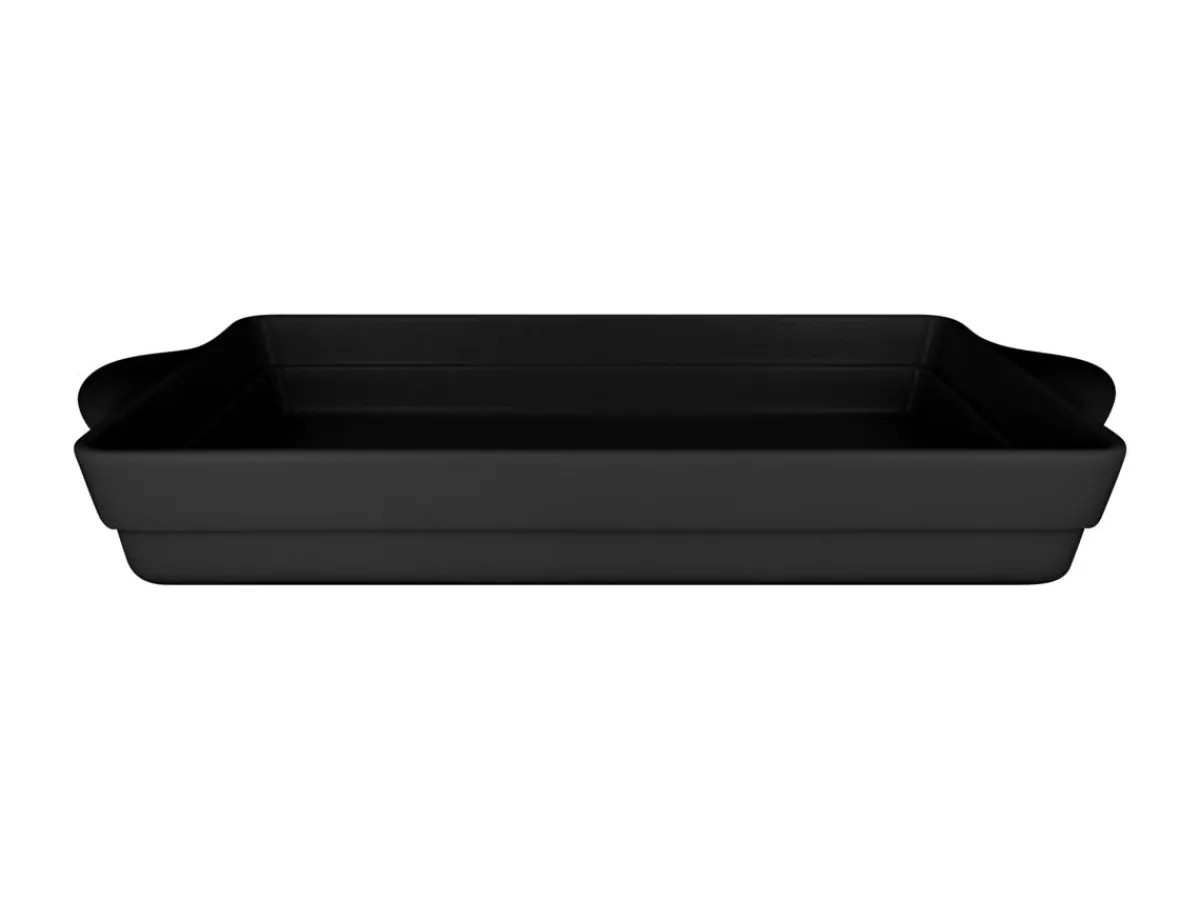 RAK Terrine rectangulaire noir porcelaine vitrifiée 47x24,5 cm Chefs Fusion Online