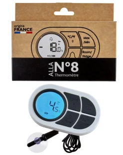ALLA FRANCE Thermomètre digital réfrigérateur min -50 °C max 70 °C N°8 Clearance