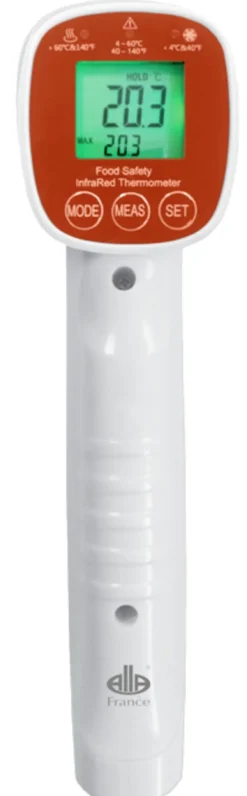 Thermomètre infrarouge min -40 °C max 280 °C - ALLA FRANCE