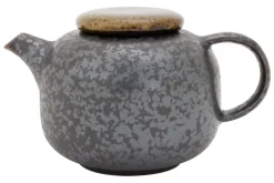 Théière argent porcelaine 80 cl Ø 19 cm Elements Mineral - PROOF Hot