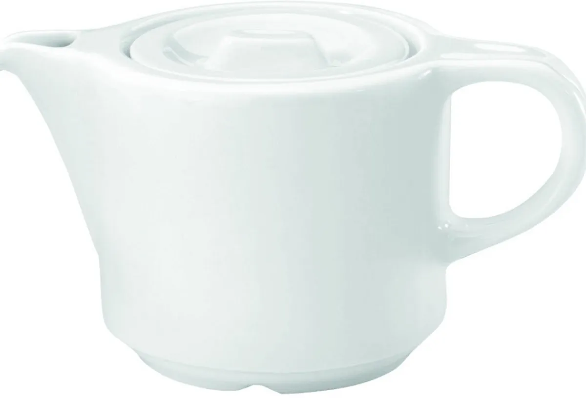 Théière avec couvercle blanc porcelaine culinaire 35 cl Europe - PILLIVUYT Hot