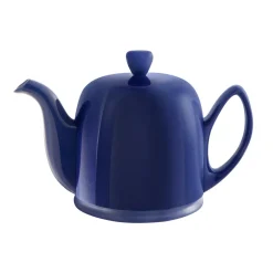 Théière avec couvercle bleu porcelaine 70 cl Salam - DEGRENNE Outlet