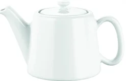 Théière blanc porcelaine culinaire 75 cl - PILLIVUYT New
