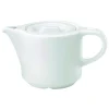 Théière blanc porcelaine culinaire 55 cl Europe - PILLIVUYT Discount