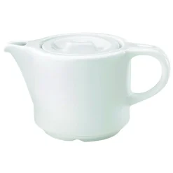 Théière blanc porcelaine culinaire 55 cl Europe - PILLIVUYT Discount