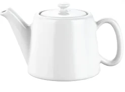 PILLIVUYT Théière blanc porcelaine culinaire 50 cl