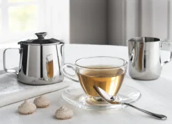 PRO.MUNDI Théière ovale inox 18/10 35 cl 11,5 cm Dolce New