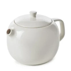 REVOL Théière rond Blanc albâtre porcelaine culinaire 75 cl Ø 17,5 cm Madeleine Best