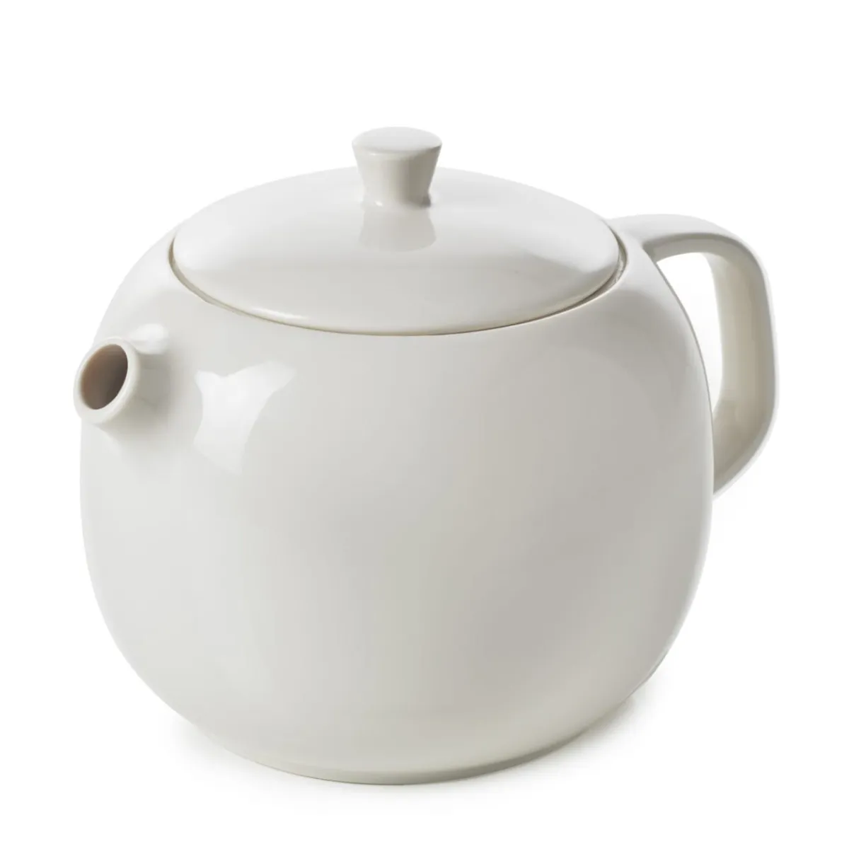 REVOL Théière rond Blanc albâtre porcelaine culinaire 75 cl Ø 17,5 cm Madeleine Best