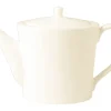 Théière rond ivoire porcelaine vitrifiée Fine Dine - RAK Sale