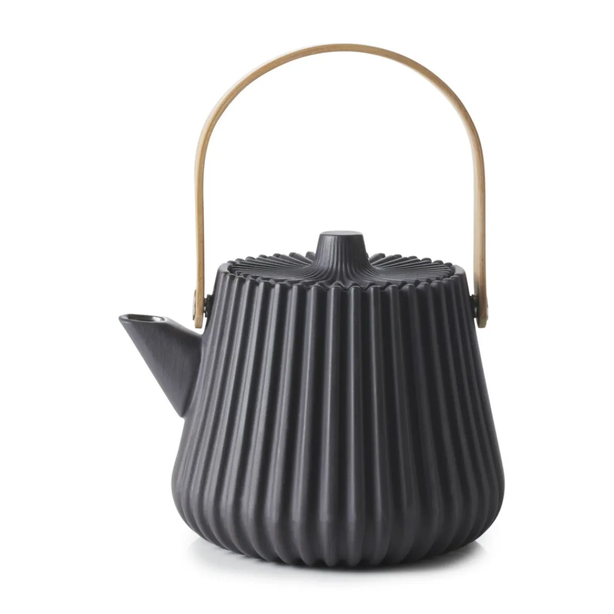 REVOL Théière rond noir porcelaine culinaire 58 cl Ø 12,5 cm Pekoe
