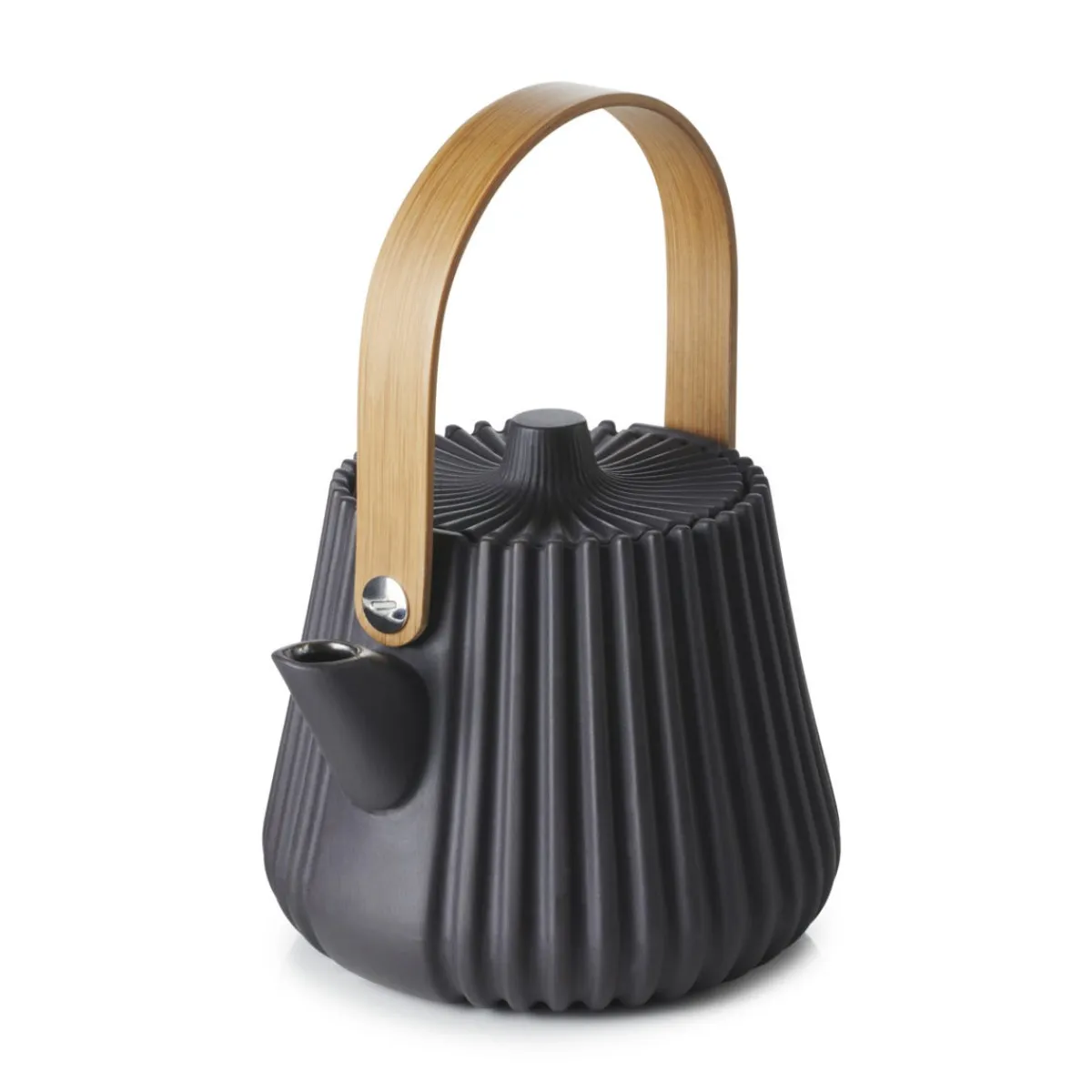 REVOL Théière rond noir porcelaine culinaire 58 cl Ø 12,5 cm Pekoe
