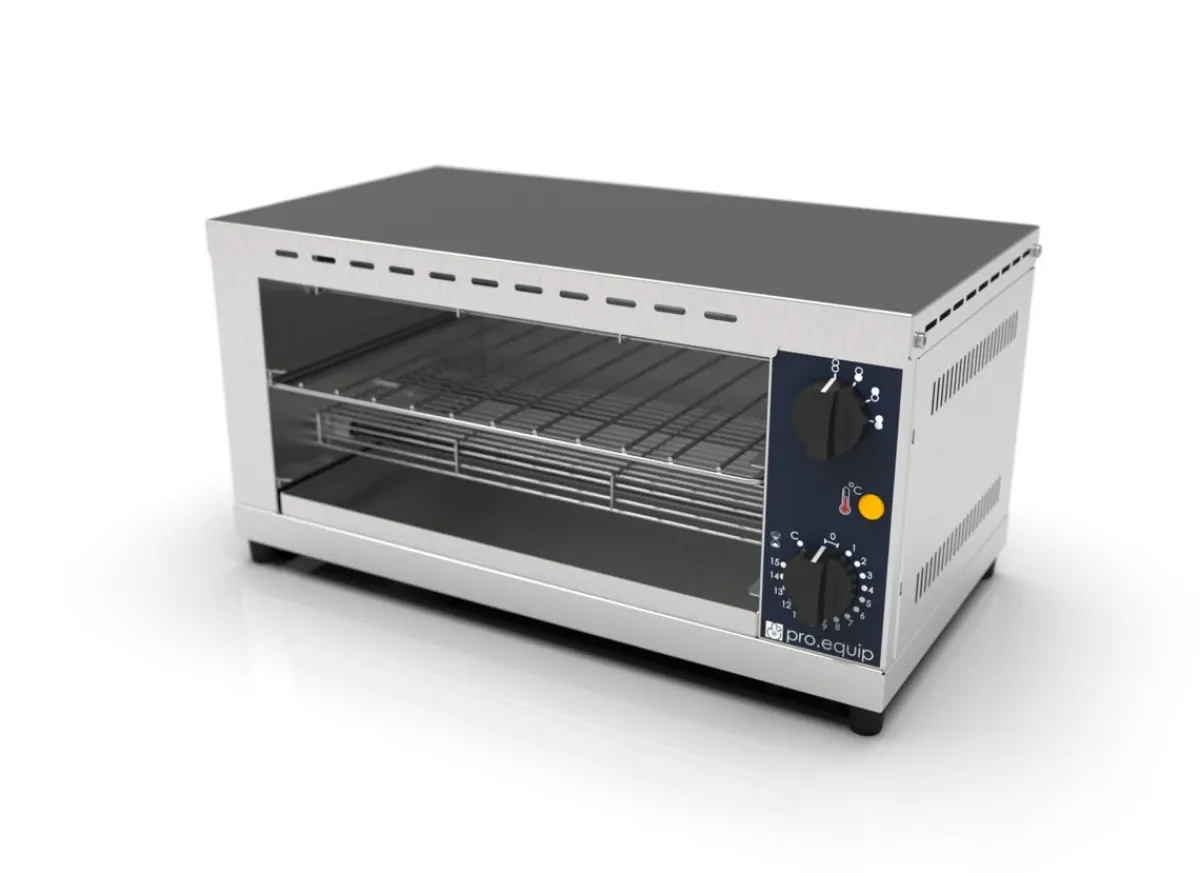 Toaster 1 niveau argent 230v 150 unités/h - PRO.EQUIP
