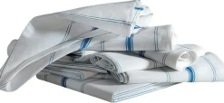 Torchon blanc coton 77x50 cm (12 pièces) - Aucune New
