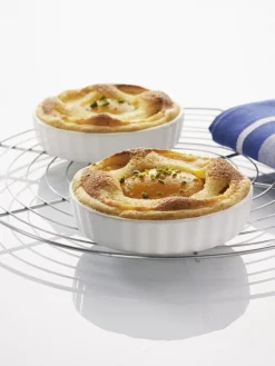 REVOL Tourtière rond blanc porcelaine culinaire Ø 12,5 cm French Classics Outlet