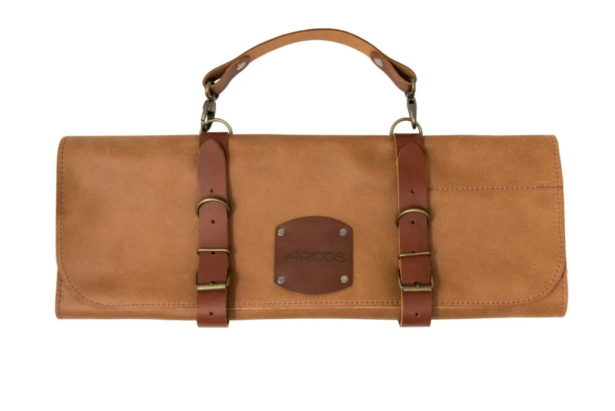 Trousse à couteaux cuir 47x44,6 cm 5 éléments - ARCOS