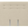 Tête de lit 122x160 cm grège Elegante - DUNLOPILLO Online