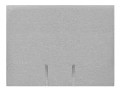 Tête de lit 102x200 cm gris perle Essentielle - DUNLOPILLO