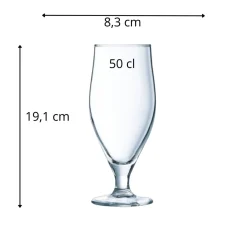 ARCOROC Verre à bière verre 50 cl Cervoise Outlet