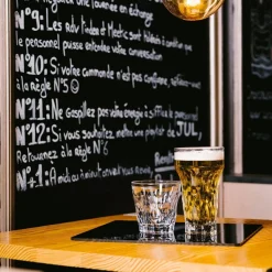 LA ROCHERE Verre à bière verre pressé 43 cl Silex Sale