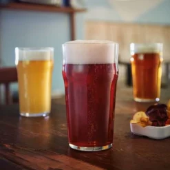 ARCOROC Verre à bière verre trempé 34 cl Nonic Hot