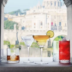 Verre à cocktail fizz verre cristallin 26 cl Roma 1960 - LUIGI BORMIOLI Hot