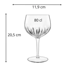 Verre à cocktail verre cristallin 80 cl Mixology - LUIGI BORMIOLI Best
