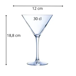 Verre à cocktail verre cristallin 30 cl Cabernet - CHEF & SOMMELIER Online