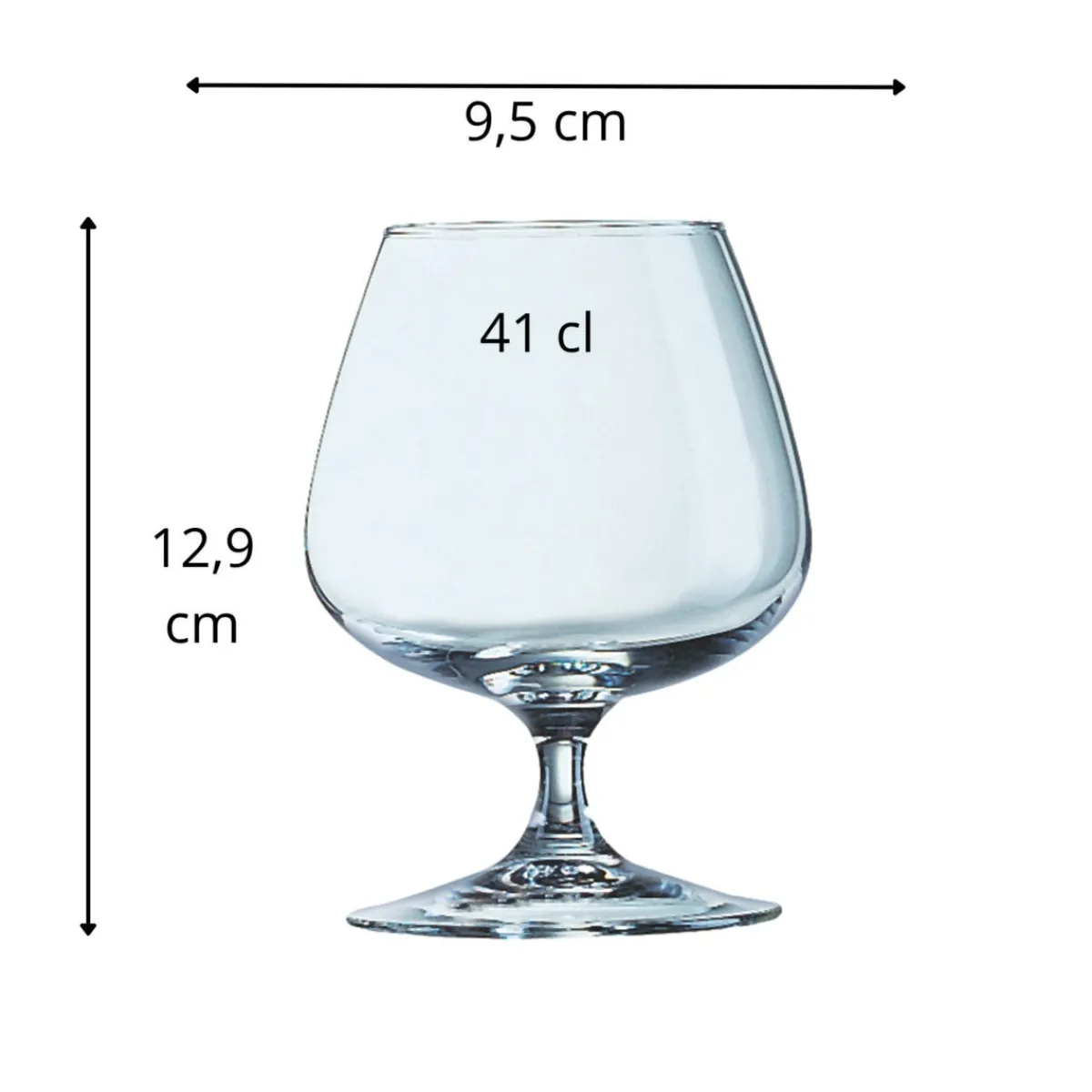 Verre à cognac verre 41 cl Degustation - ARCOROC Discount