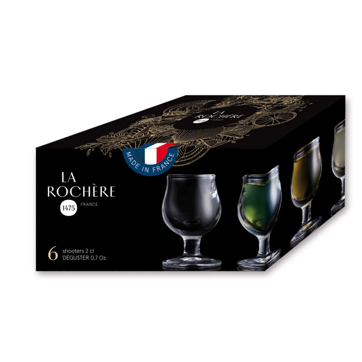 LA ROCHERE Verre à liqueur verre pressé 2 cl Uni Online