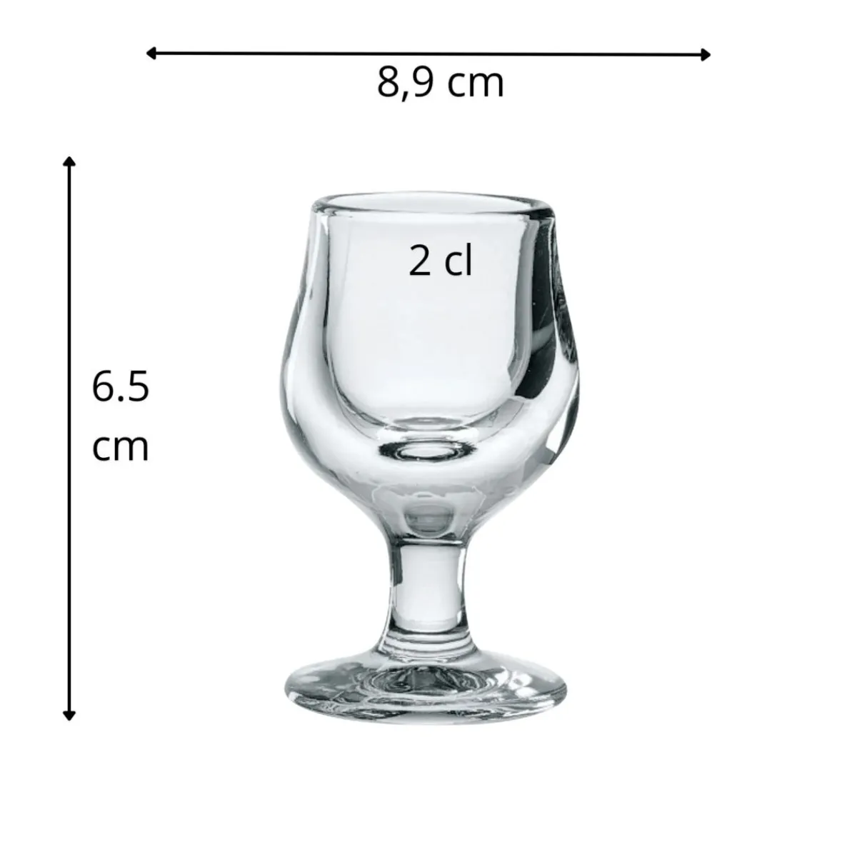 LA ROCHERE Verre à liqueur verre pressé 2 cl Uni Online