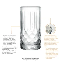 LA ROCHERE Verre long drink rond verre 40 cl Chicago Discount