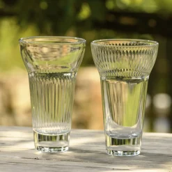 Verre à pastis verre pressé 22 cl Calanques - LA ROCHERE Hot