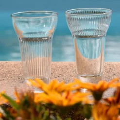 Verre à pastis verre pressé 22 cl Calanques - LA ROCHERE Outlet