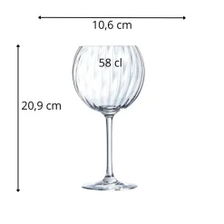 CHEF & SOMMELIER Verre à pied ballon verre cristallin 58 cl Symetrie Sale