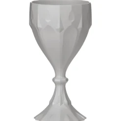 SAINT ROMAIN Verre à pied Blanc Coton fibre végétale 16 cl Banquise Liliroc Online