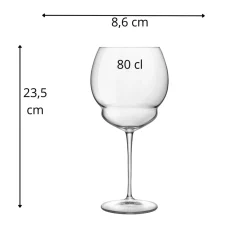 LUIGI BORMIOLI Verre à pied gin tonic verre cristallin 80 cl Backdoor Discount