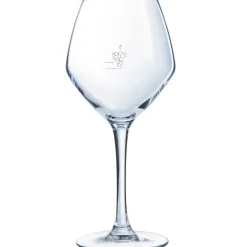 CHEF & SOMMELIER Verre à pied jaugé grappe verre cristallin 35 cl Cabernet Vin Jeunes Discount