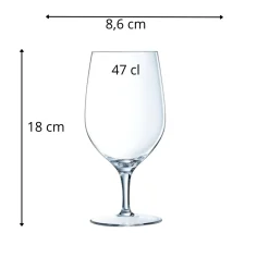 CHEF & SOMMELIER Verre à pied multi-usages verre cristallin 47 cl Sequence Discount