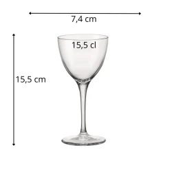 Verre à pied Nick & Nora verre 15,5 cl Novecento - BORMIOLI ROCCO Outlet