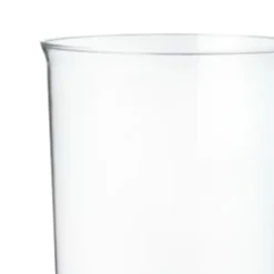 Aucune Verre à pied transparent plastique Ø 6 cm 16 cl (10 pièces) Clearance