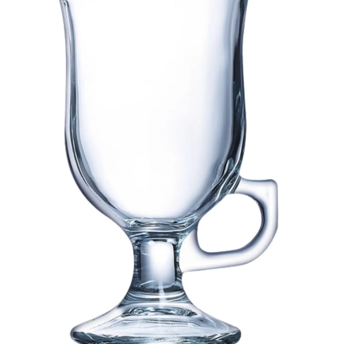 Verre à pied transparent verre trempé Ø 7,6 cm Irish Coffee - ARCOROC Discount
