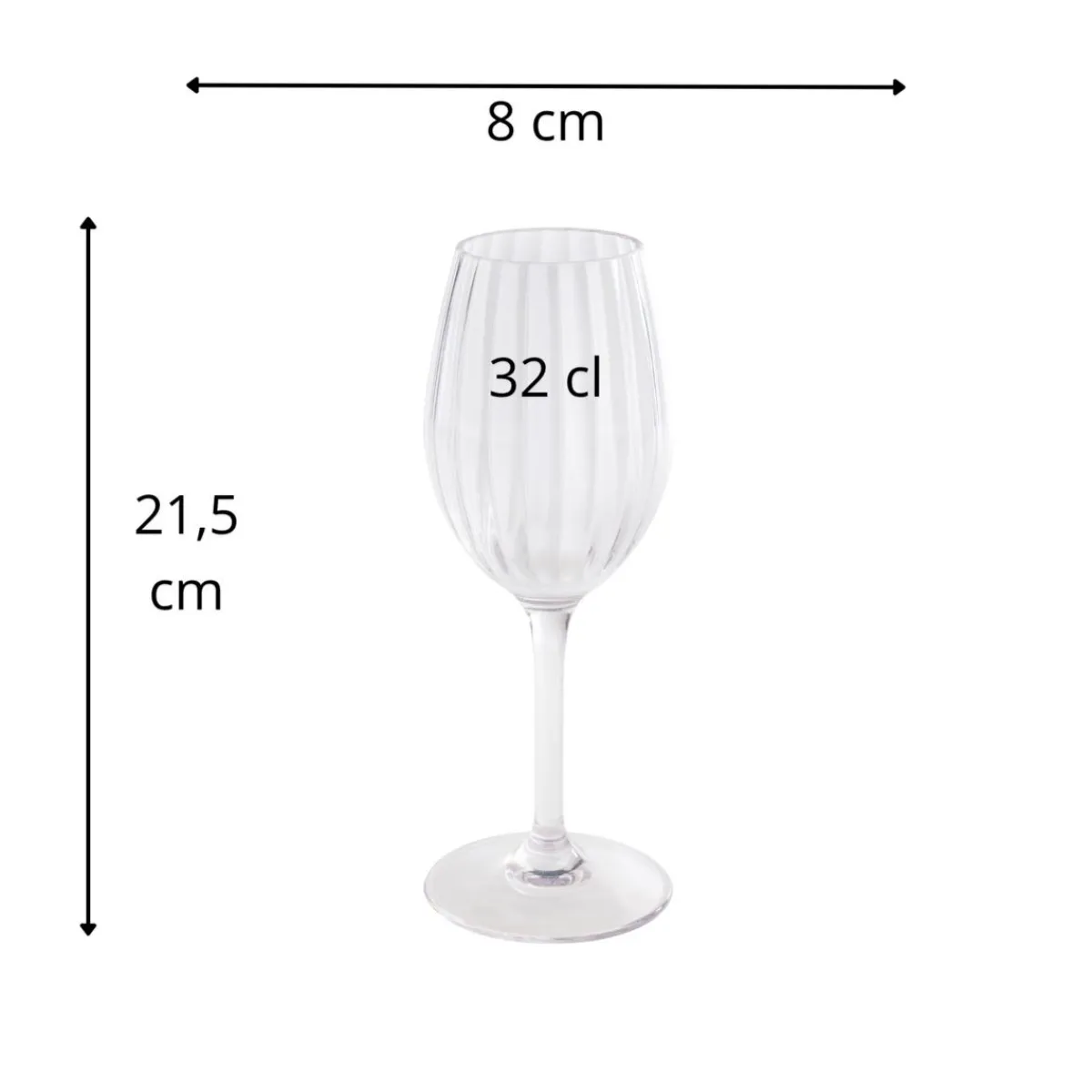 APS Verre à pied tritan 32 cl Perfection